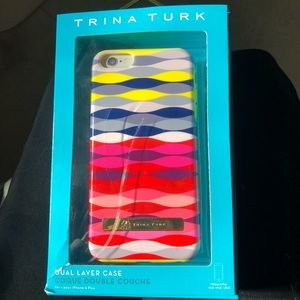 Brand New Trina Turk iPhone 6plus dual layer case